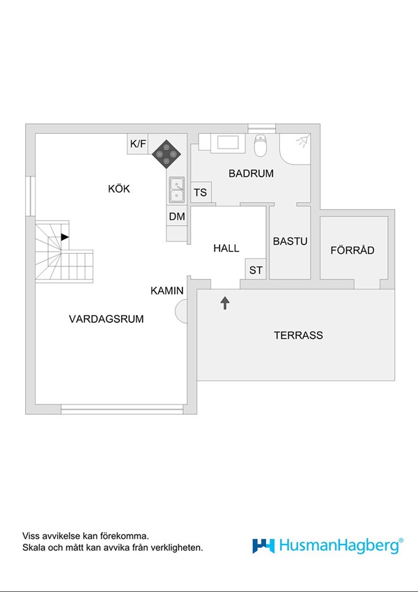 Planskiss nedre plan