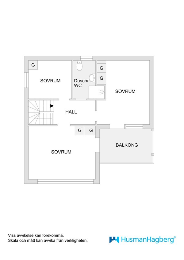 Planskiss övre plan