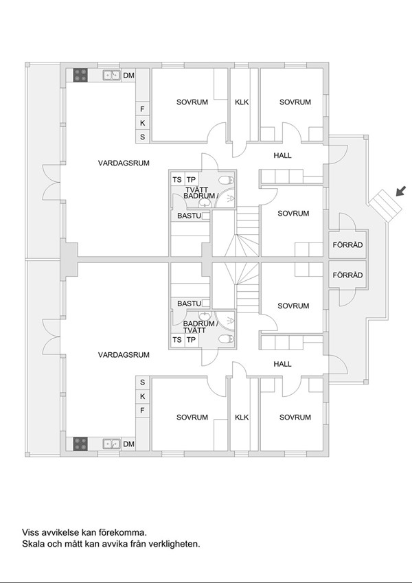 Planskiss, Höken 12A & 12B