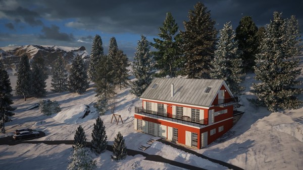 Hus enligt bygglovet