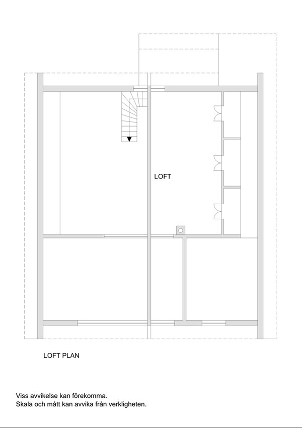 Planskiss Loft