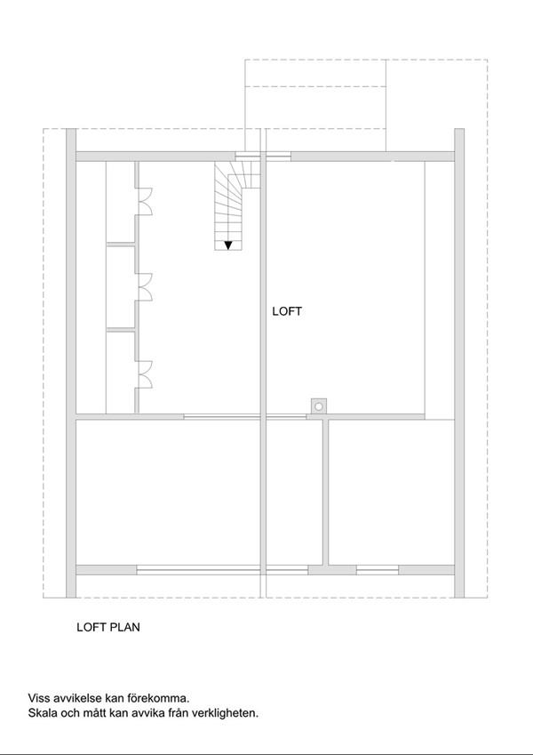 Planskiss Loft